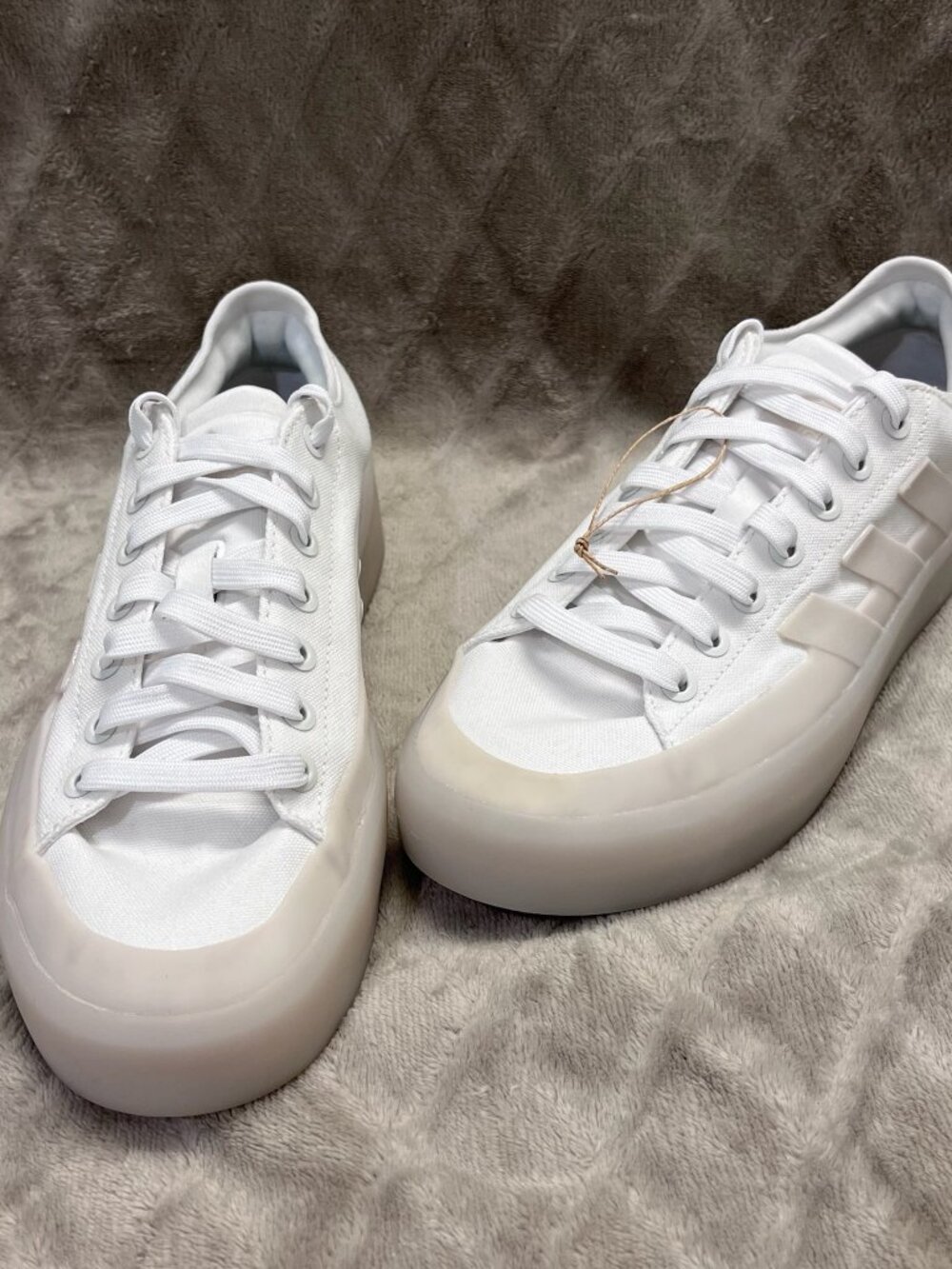 Adidas Znsored Sneakers Crystal Cloud Triple White Unisex 7.5